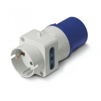 ADAPTOR FROM IEC309 TO ITALIAN/GERMAN ST SCAME 610.388