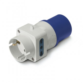 ADAPTOR FROM IEC309 TO ITALIAN/GERMAN ST SCAME 610.390