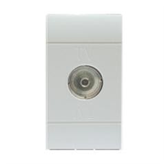 COAX/SAT/CAT.F OUTLET DIRECT WHITE SCAME 101.6433.B