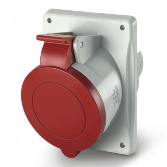 FLUSH-MOUNTING SOCKET 3P+E IP44 16A 6h SCAME 413.1666-SF