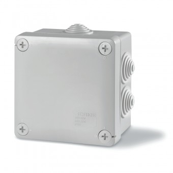 JUNCTION BOX IP55 GW 650°C 100x100x50mm SCAME 689.004