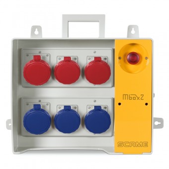MBOX2 with plug+emerg.sock.without fuses SCAME 656.7826-641