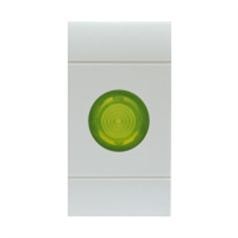 PILOT LIGHT INDIC.GREEN GLASS WHITE SCAME 101.6541.3B