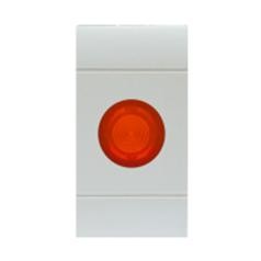 PILOT LIGHT INDIC.RED GLASS WHITE SCAME 101.6541.2B