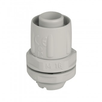 SHEATH TO BOX COUPLING GREY IP65 D.12 - SCAME 864.653