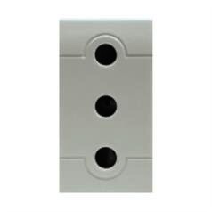 SOCKET ITAL.ST.2P+E 16A GREY SCAME 101.6402.G