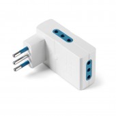10A SPACE SAVER ADAPTOR – 3X10A 2P+E SCAME 146.562