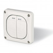 10AX 250V 1 GANG SP TWO WAY SWITCH IP66 SCAME 137.3221