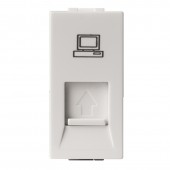1G, RJ45 cat.5 Socket SCAME 109.6481.W