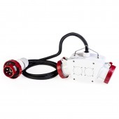 2-WAY ADAPTOR 3P+E 32A IP66 W/CABLE SCAME 605.3226/C