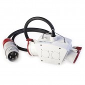 2-WAY ADAPTOR 3P+N+E 32A IP44 W/CABLE SCAME 604.3227/C