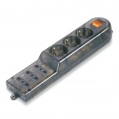 3-OUTLET SOC. DUAL USE + LUMINOUS SWITCH SCAME 160.230/F