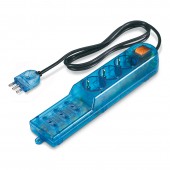 3-OUTLET SOC. DUAL USE + LUMINOUS SWITCH SCAME 160.233/C-T