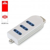 3 OUTLET SOCKET BLISTER PACKED SCAME 999.10220