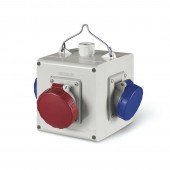 3-WAY ADAPTOR ELEV.INST. IP66 SCAME 625.3506-059