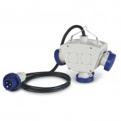 3-WAY ADAPTOR IP66 WITH CABLE AND PLUG SCAME 602.3505-064