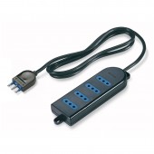 4-OUTLET SOCKET  2P+E 10A WITH CABLE SCAME 160.219/C-N