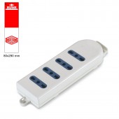 4 OUTLET SOCKET BLISTER PACKED SCAME 999.10223