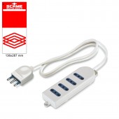 4 OUTLET SOCKET BLISTER PACKED SCAME 999.10223C