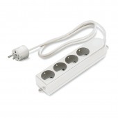 4UNEL MULTIPLE SOCKET WITH CABLE+PLUG SCAME 160.241/C