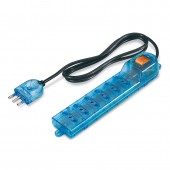 6-OUTLET SOC. DUAL USE + LUMINOUS SWITCH SCAME 160.232/C-T