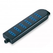 6-OUTLET SOCKET 2P+E 10A WHITOUT CABLE SCAME 160.224/N