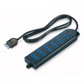 6-OUTLET SOCKET 2P+E 10A WITH CABLE SCAME 160.224/C-N