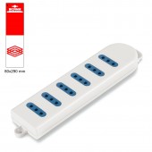6 OUTLET SOCKET BLISTER PACKED SCAME 999.10224