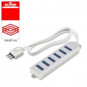 6 OUTLET SOCKET BLISTER PACKED SCAME 999.10224C