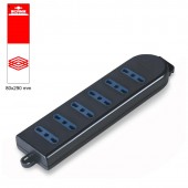 6 OUTLET SOCKET BLISTER PACKED SCAME 999.10225N