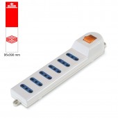 6 OUTLET SOCKET BLISTER PACKED SCAME 999.10229