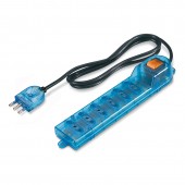 6-OUTLET SOCKET DUAL USE +CABLE AND PLUG SCAME 160.229/C-T