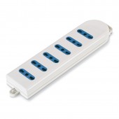 6-OUTLET SOCKET DUAL USE WITHOUT CABLE SCAME 160.225