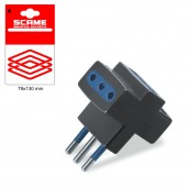 ADAPTOR 3 OUTLETS BLISTER PACKED SCAME 999.125553N
