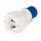 ADAPTOR IEC309-DOMESTIC SOC. ITA.PLURIST SCAME 610.371