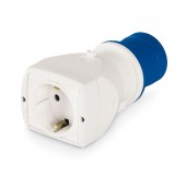 Adaptor IEC309-German Shucko 240V 2P+E SCAME 610.373