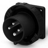 APPLIANCE INLET 3P+E IP66/IP67 16A 6h SCAME 248.1696.K