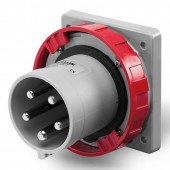 APPLIANCE INLET 3P+N+E  6H 63A IP66/IP67 SCAME 248.6397