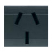 ARGENTINIAN STANDARD SOCKET 2P+E 10A SCAME 101.6424
