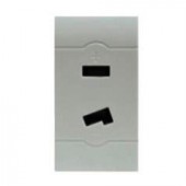 AUXILIARY CIRCUIT OUTLET 2P 6A 24V GREY SCAME 101.6466.G