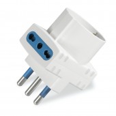 AZZURRA ADAPTOR P40+ 2 BIV. 2P+E 16A SCAME 144.470