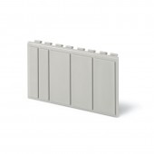 BLANK PLATE FOR 4 DIN MODULES SCAME 579.0450