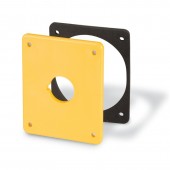 BLANK PLATE FOR PANEL CUTOUTS WITH HOLE SCAME 654.0101Y