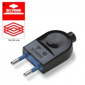 BLUELINE PLUG 2P+E 10A BLISTER PACKED SCAME 999.12300N