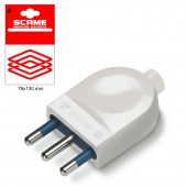 BLUELINE PLUG 2P+E 10A BLISTER PACKED SCAME 999.12303