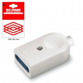 BLUELINE SOCKET 2P+E 10A BLISTER PACKED SCAME 999.12310
