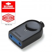 BLUELINE SOCKET 2P+E 10A BLISTER PACKED SCAME 999.12310N