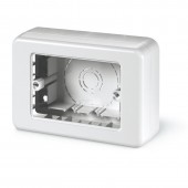 BOX FOR SWITCHES OR SOCKET 83,5 MM WHITE SCAME 876.PA8040