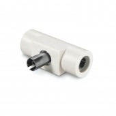 COAXIAL TV CABLE DIVIDER 2 PLUGS+1SOCKET SCAME 180.563