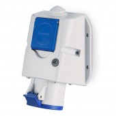 COMBI SURF. M. SOCKET 32A 2P+E FRENCH SCAME 513.3253-FF